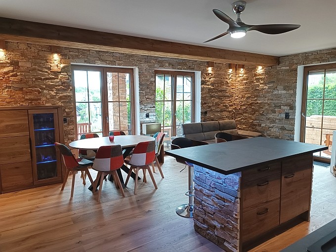 Ferienwohnung Chalet Seenähe - Wohnen