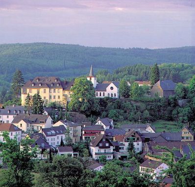 Die kleine gemütliche Kreisstadt Daun/Vulkaneifel