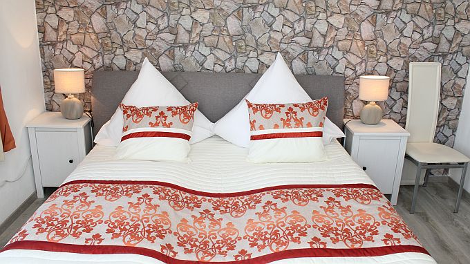 Schlafzimmer Nr. 3, alle Schlafz. mit Boxspringbetten