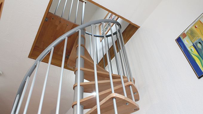 Aufgang zur Galerie/Oberetage