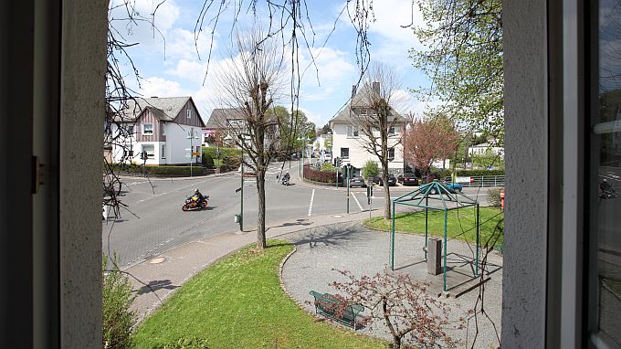 City Ferienhaus Vulkaneifel, Ausblick Mitteletage