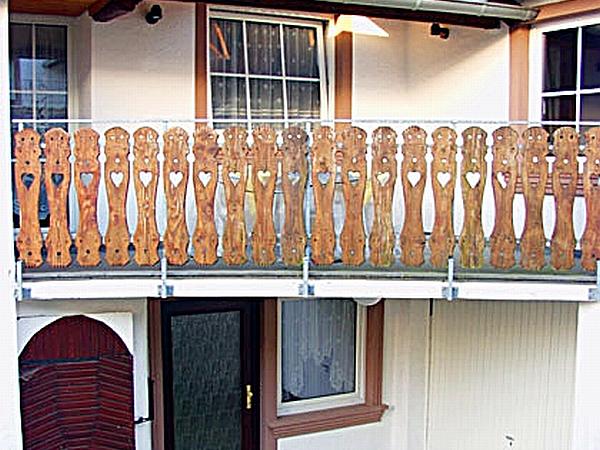 Ferienhaus Kratersee, Haus mit Balkon