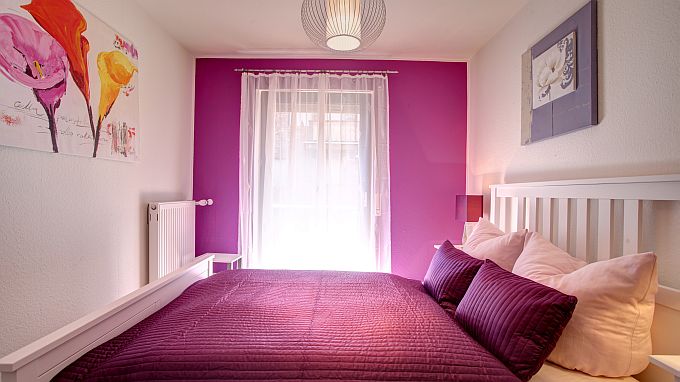 Schlafzimmer Nr. 2 mit franz. Doppelbett