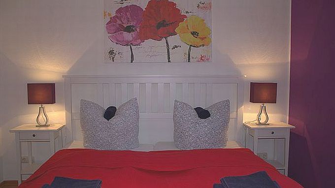 Schlafzimmer Nr. 1 mit Doppelbett