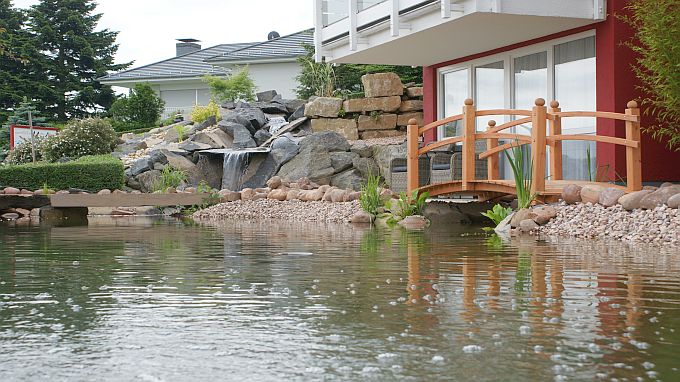 Maarberg Resort, unterer Teich