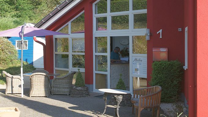 Maarberg Resort, Eingang
