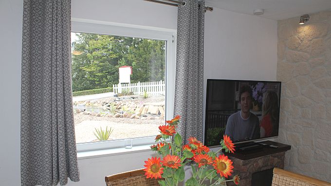 Maarhöhe, Blick nach rechts aus dem Wohnzimmer