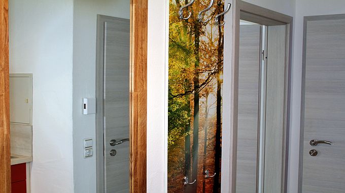Ferienwohnung Maaridyll, Garderobe