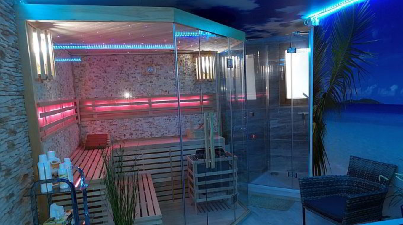 Neue Sauna im Haus (auch zur alleinigen Nutzung) kostenlos nutzbar!