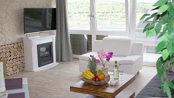 Apartment Seehöhe, mit großem HD TV, Elektrokamin