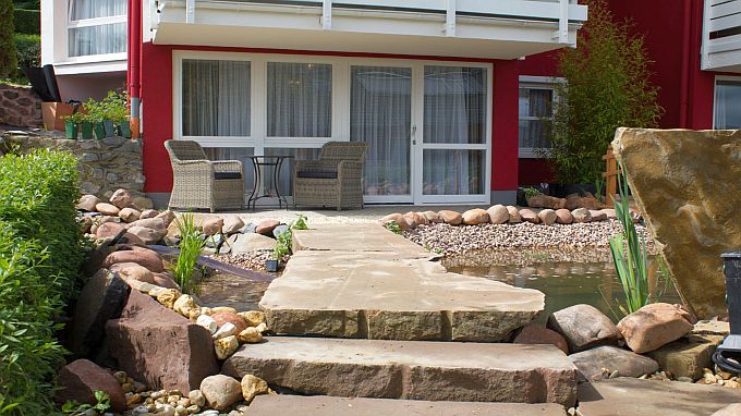 Studio Vulkanhöhe, Eingang, auch über Terrasse!