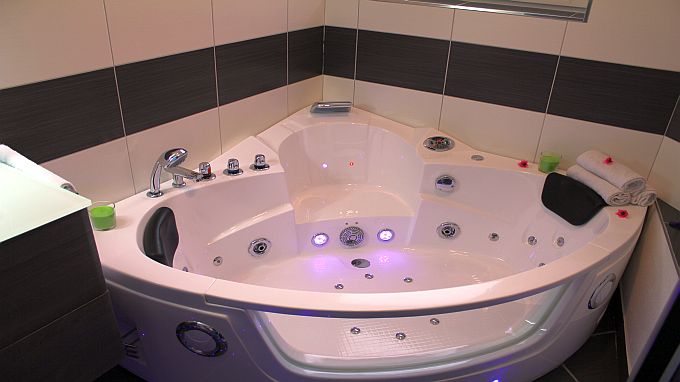 Studio Vulkanpanorama, großer 2 Personen Whirlpool