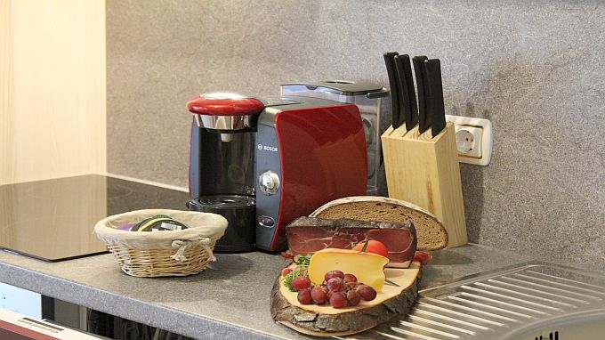 Studio Vulkanpanorama, 2 Kaffemaschinen