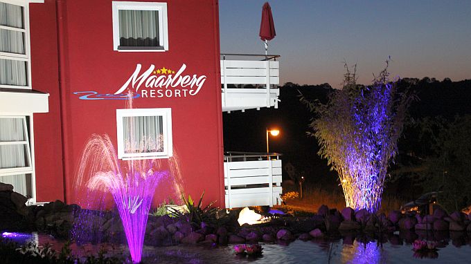 Abendstimmung am Maarberrg Resort